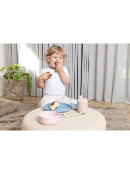 Tiny Kinderspeise-Set Blau 7 Teile